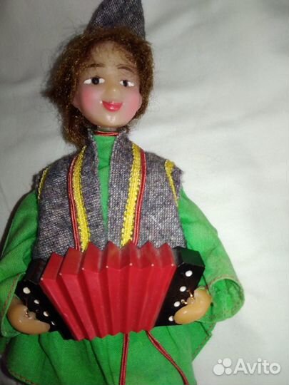 Кукла СССР.Фабрика 8 Марта.Скоморох