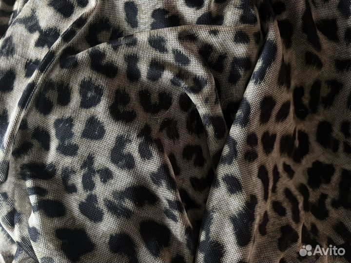 Новое леопардовое платье mango