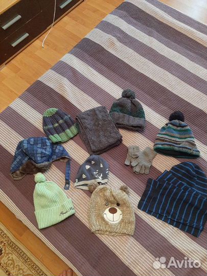 Шапки на мальчика до 6 лет