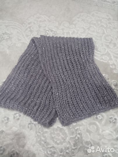 Комплект шапка и снуд женский