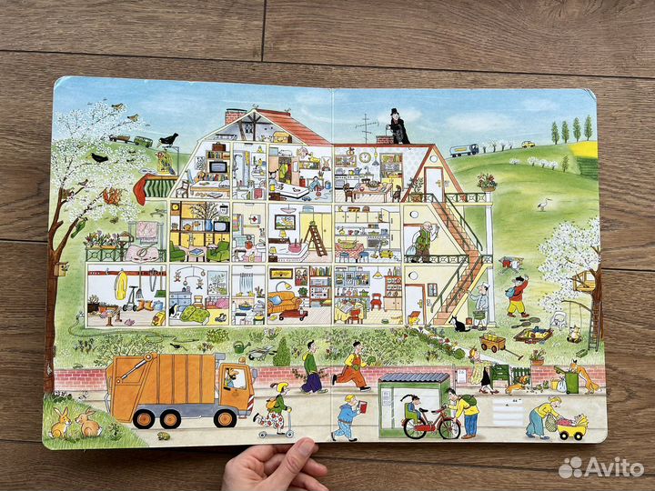 Весенняя книга, Ротраут Сузанна Бернер, виммельбух