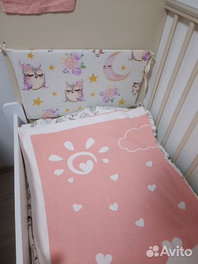 Бортики в кроватку