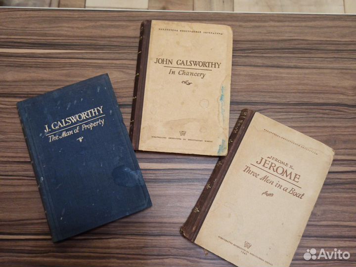 Книги на английском и французском языке1940-50г.г