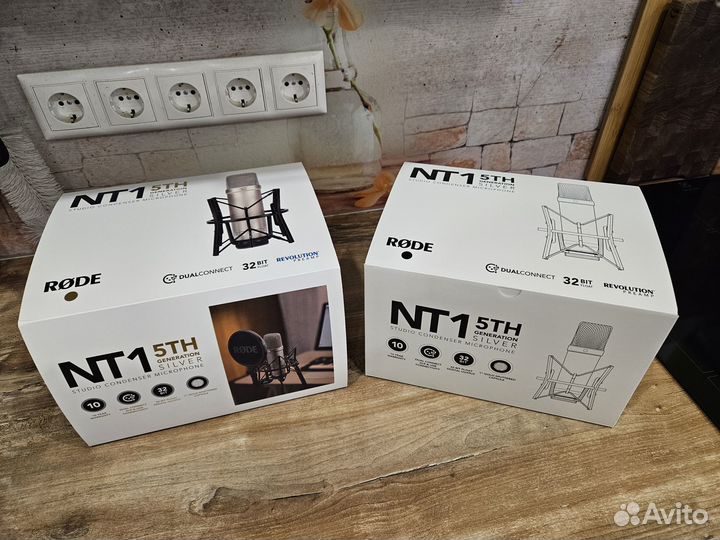 Студ. микрофон rode NT1 5th Generation Silver