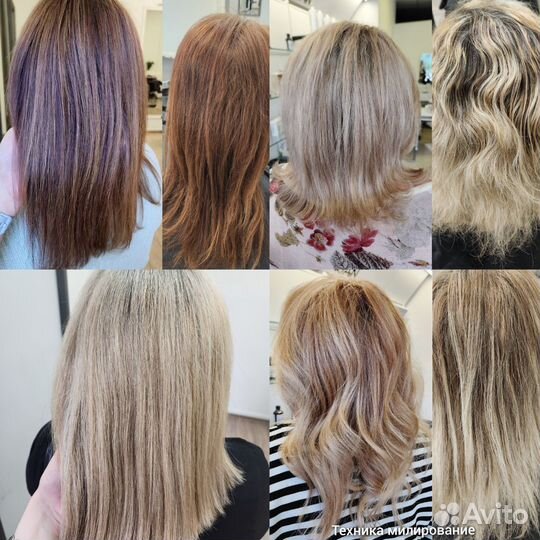 Модели на сложное окрашивание,стрижки