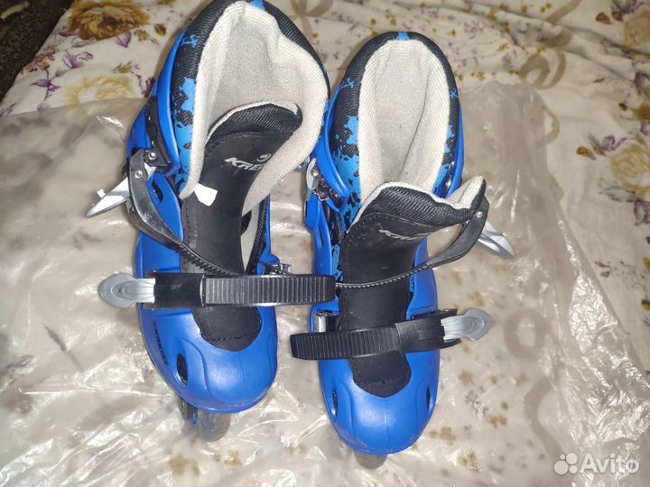 Роликовые коньки детские раздвижные