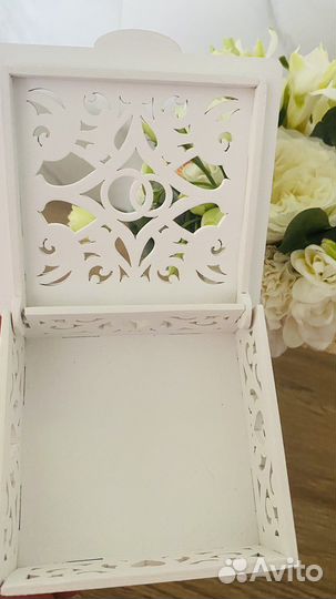 Свадебная шкатулка для колец