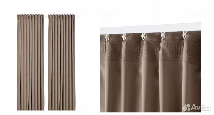 Majgull майгулл Затемняющие гардины из икеи