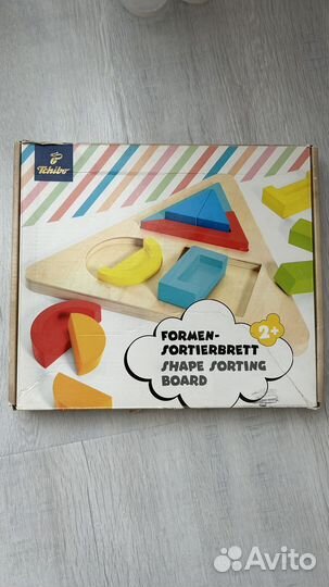 Пазл - сортер деревянный