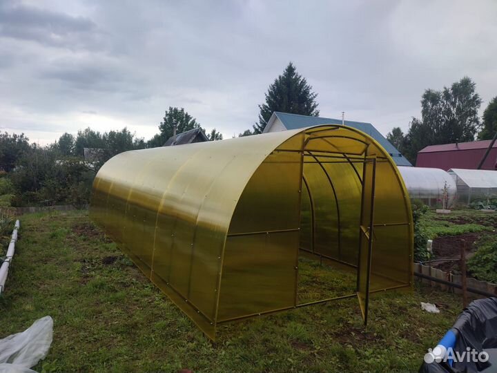 Теплица 3 на 6 из поликарбоната