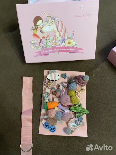 Резиночки заколки набор 24 шт