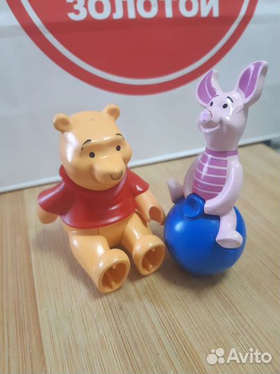 Lego duplo Винни Пух и Пятачок на шаре