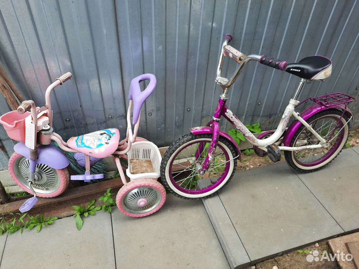 Детский велосипед бу