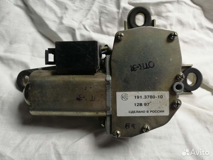 Моторчик дворника заднего стекла ваз-2112