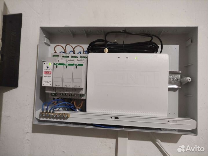 Установка контролеров Zont. GSM управление