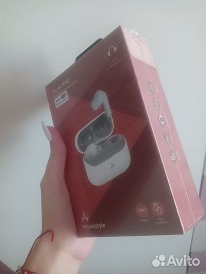 Беспроводные наушники Accesstyle Terra ANC White