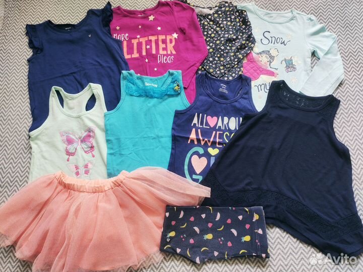 Детские вещи пакетом на девочку 98 104