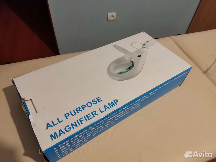 Лампа лупа Led