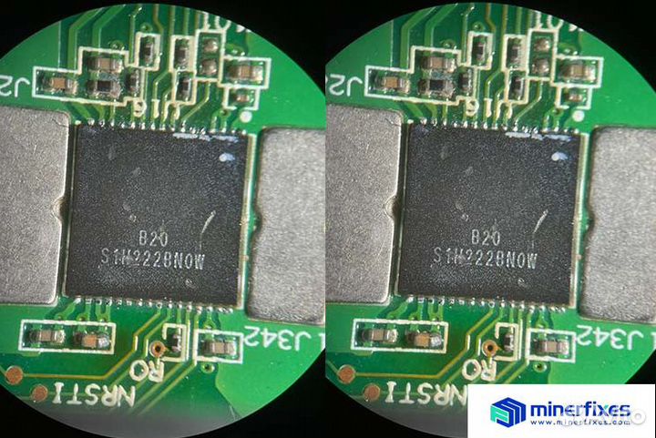 Чип Antminer B20 asic chip for L7