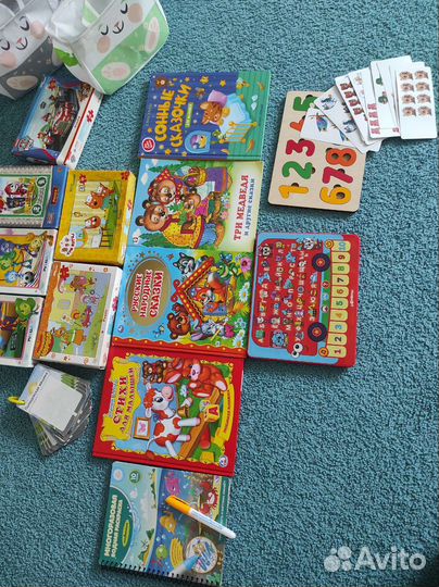 Детские развивающие игрушки пакетом