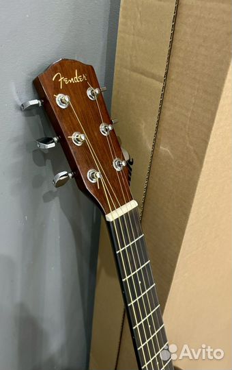 Гитара акустическая fender cd60 новые струны