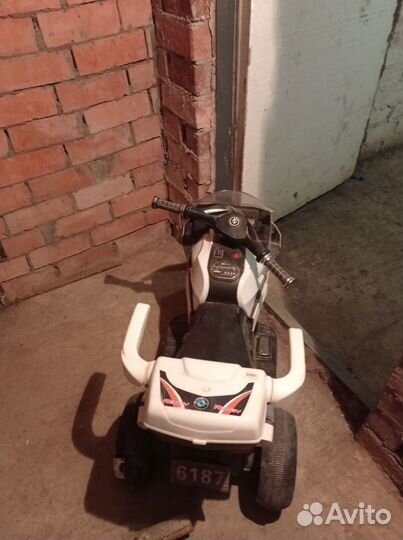 BMW детский электро мотоцикл