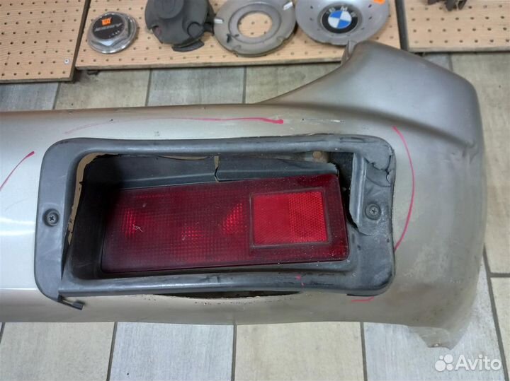 Бампер задний mitsubishi pajero sport K94W