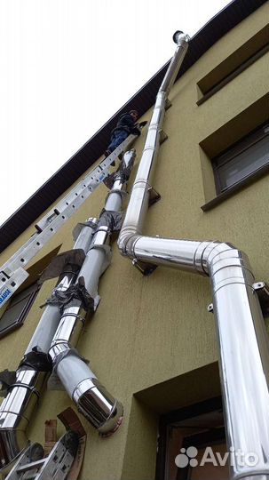 Монтаж вентиляции, естествинные вытяжки