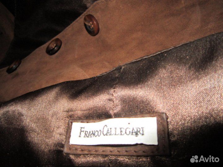 Замшевая жилетка Franco Callegari 44 размер