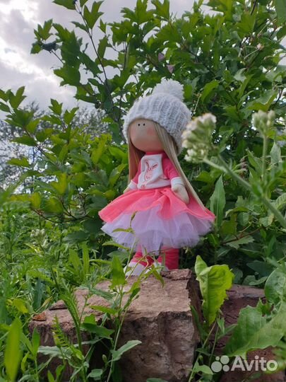 Кукла интерьерная, текстильная