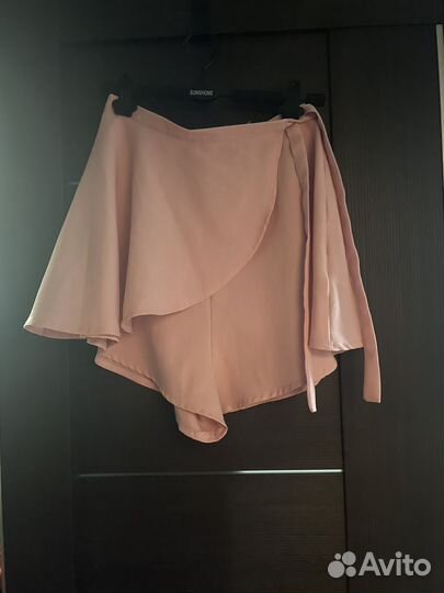 Шорты-юбка на запах