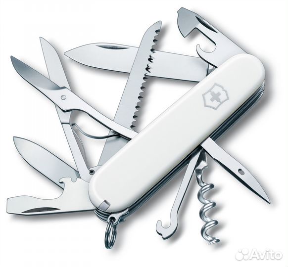 Нож Victorinox Huntsman 1.3713.7R белый. Новый