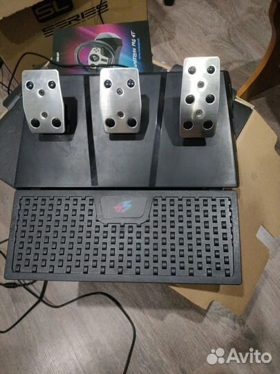 Игровой руль с коробкой передач