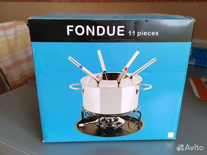 Набор для фондю нержавеющая сталь