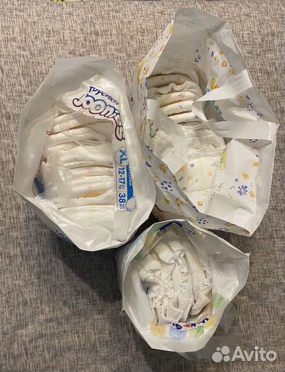 Подгузники трусики XL 12-17 кг