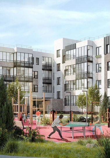 Квартира-студия, 25,2 м², 3/4 эт.