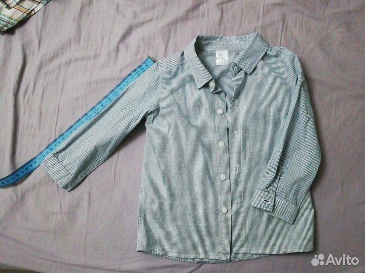 Рубашки для мальчика 86-98 размеры