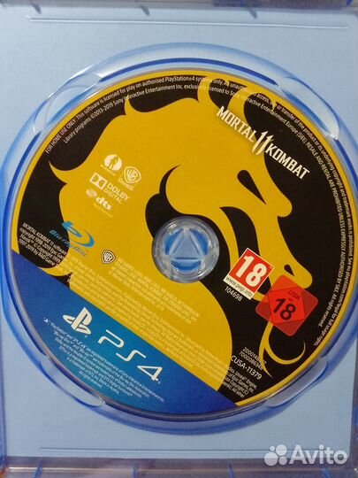 Mortal Kombat 11 PS4 диск