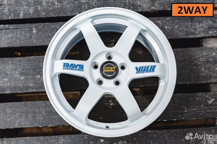 R15 Volk Racing TE37 SL 7j ET30 5*114,3 (D158)