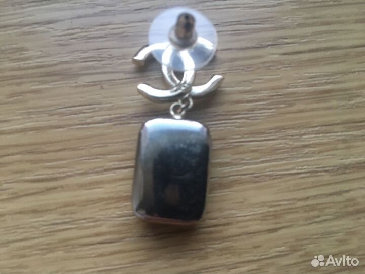 Серьги Шанель винтаж оригинал