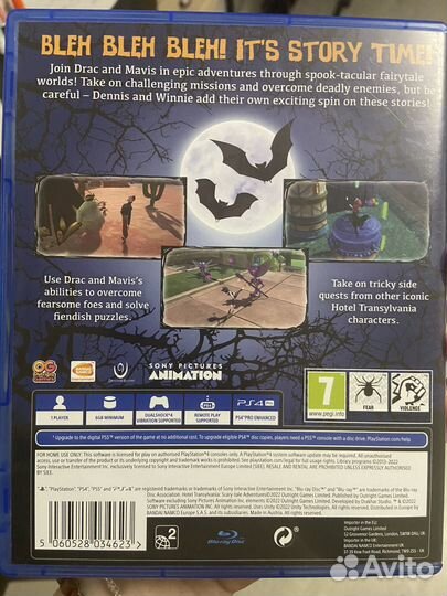 Ps4 Игра Hotel Transylvania