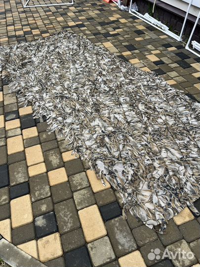 Маскировочная сеть камыш темный 1.5*3м