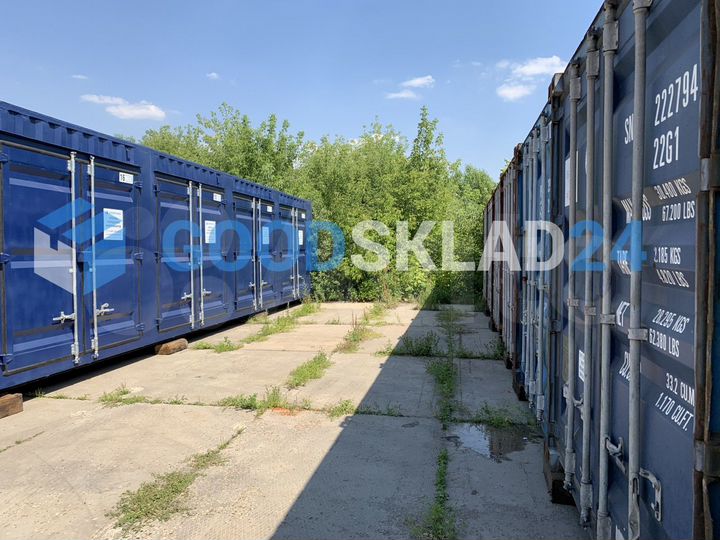 Складской контейнер-бокс в аренду Царицыно, 7.6 м²