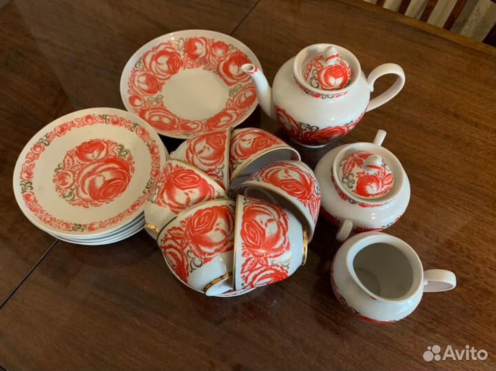 Сервиз чайный 22 предмета