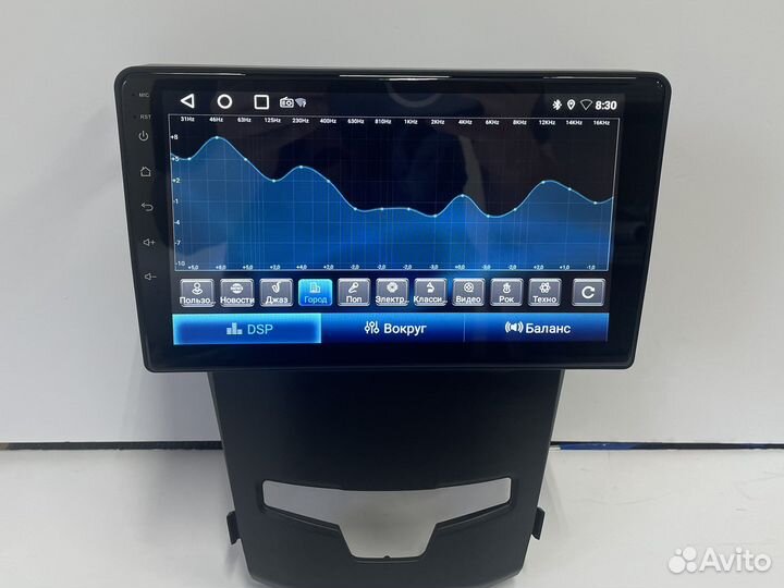 Магнитола SsangYong Actyon 2/32 гб андроид