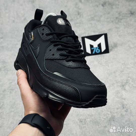 Кроссовки nike air max 90 зимние с мехом