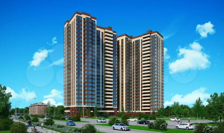 Квартира-студия, 26,3 м², 23/26 эт.