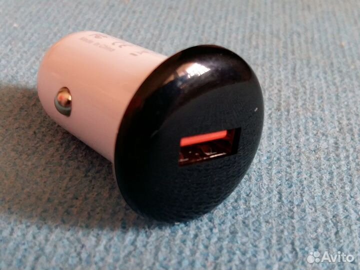 Мощная Авто-Зарядка QC3 Выход USB 20W Fast Charge
