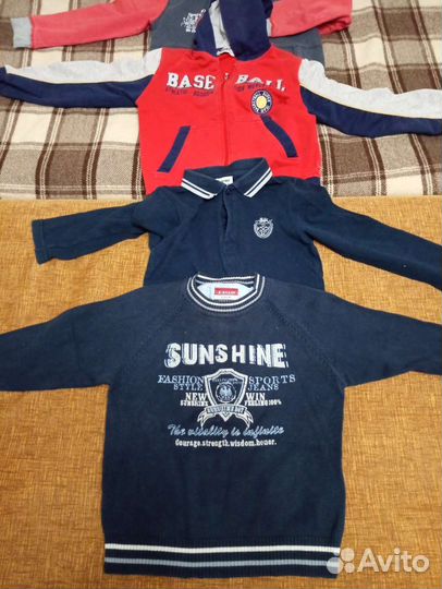 Толстовки на мальчика 4-6 лет