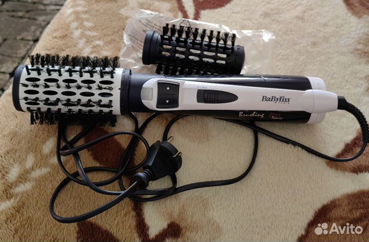 Фен щетка вращающаяся babyliss